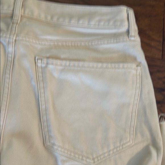 NWT Express Cream Mid Rise Flare Jeans - Picture 7 of 7